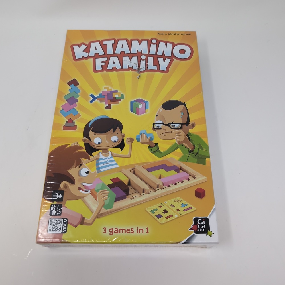 Gigamic Katamino Family Board Game Multicolor 3-in-1 Educational Puzzle Kids OS